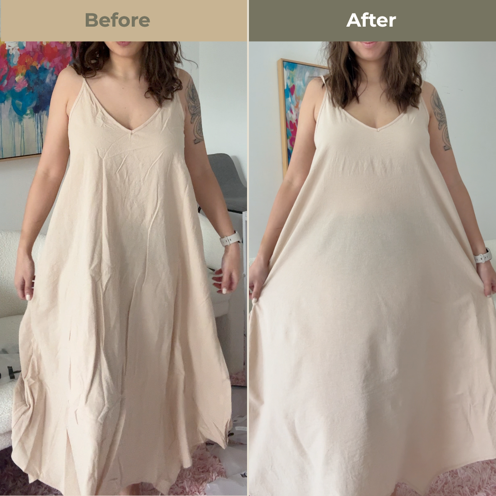 Anti-crease clothing spray