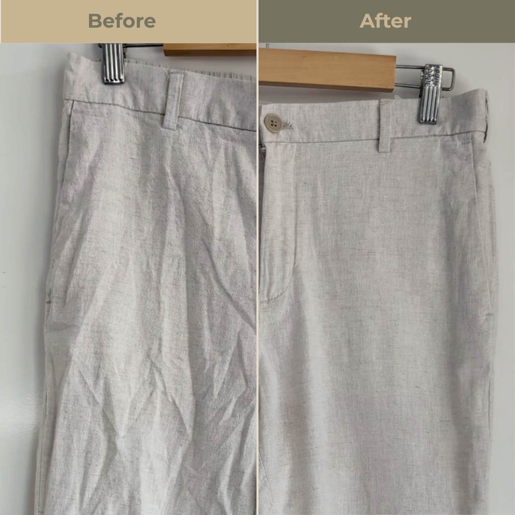 Anti-crease clothing spray