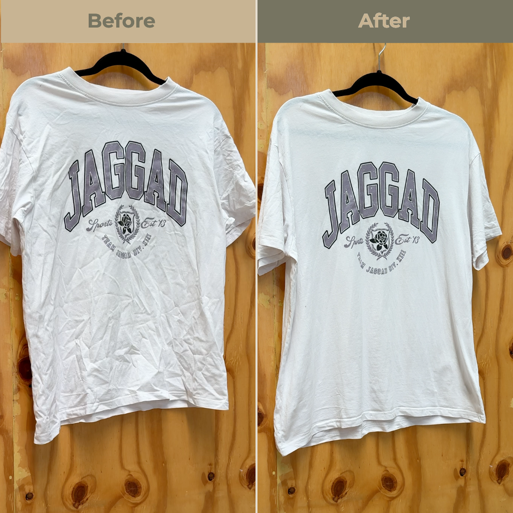 Anti-crease clothing spray