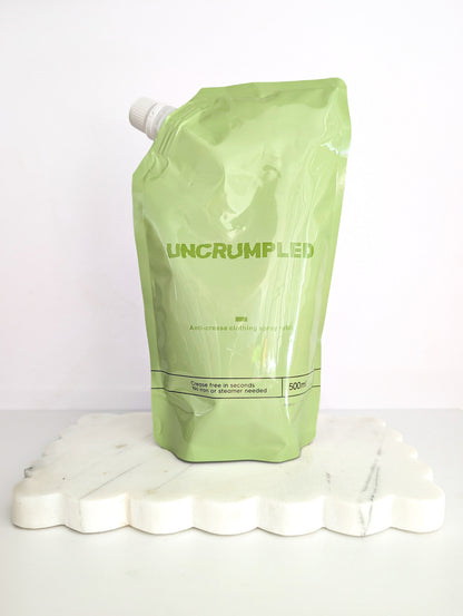 [Refill Pack] Anti-Crease Clothing Spray + Free 100ml Travel Bottle (empty)